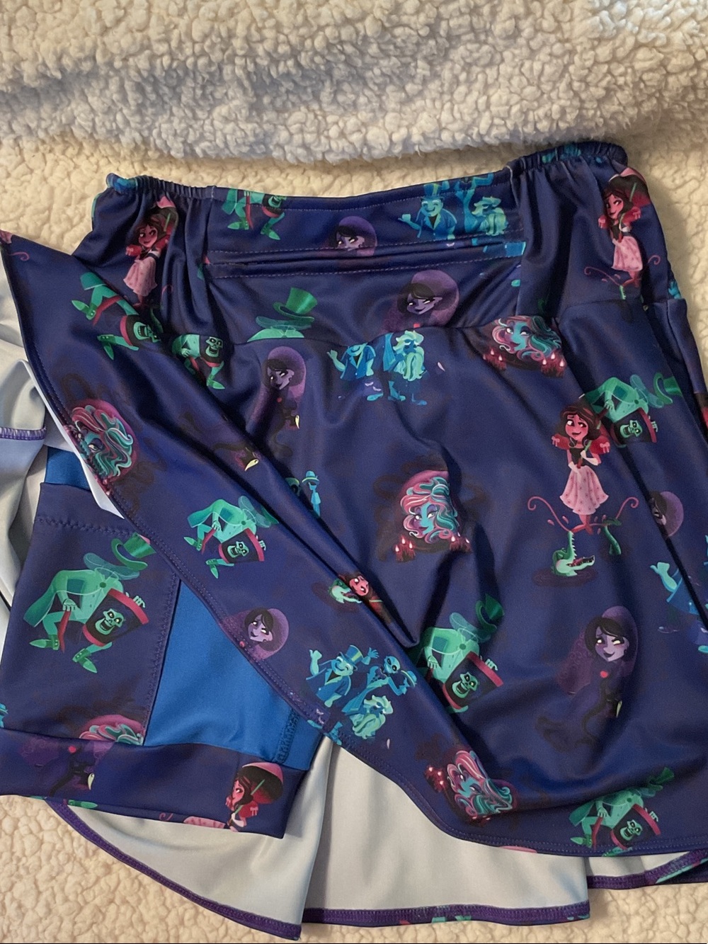 Custom “Haunted Mansion” Themed Sparkle Skirt